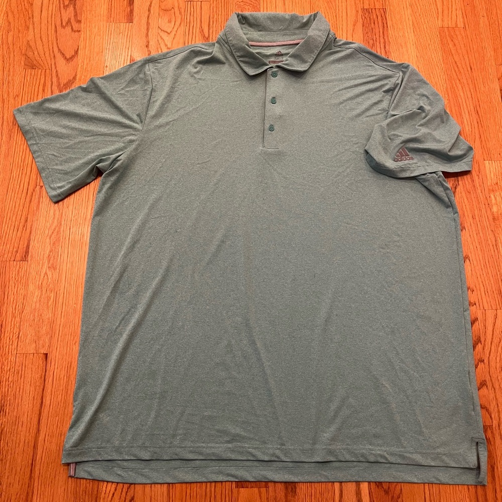 adidas Men's Polo Shirt in Subtle Grey